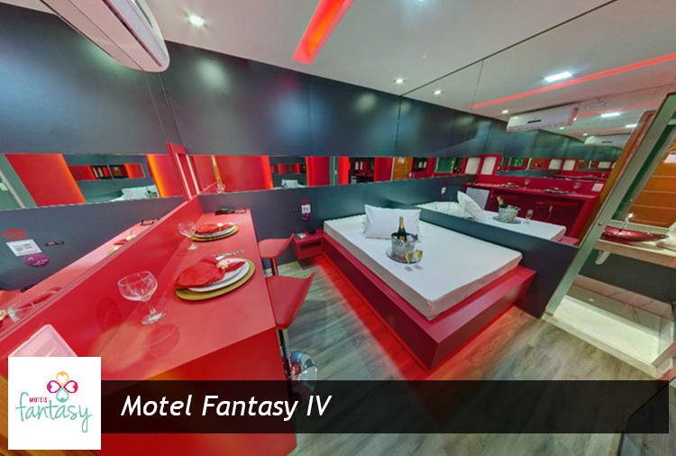 Motel Fantasy V com 40% de desconto. Só no Clube do Motel!